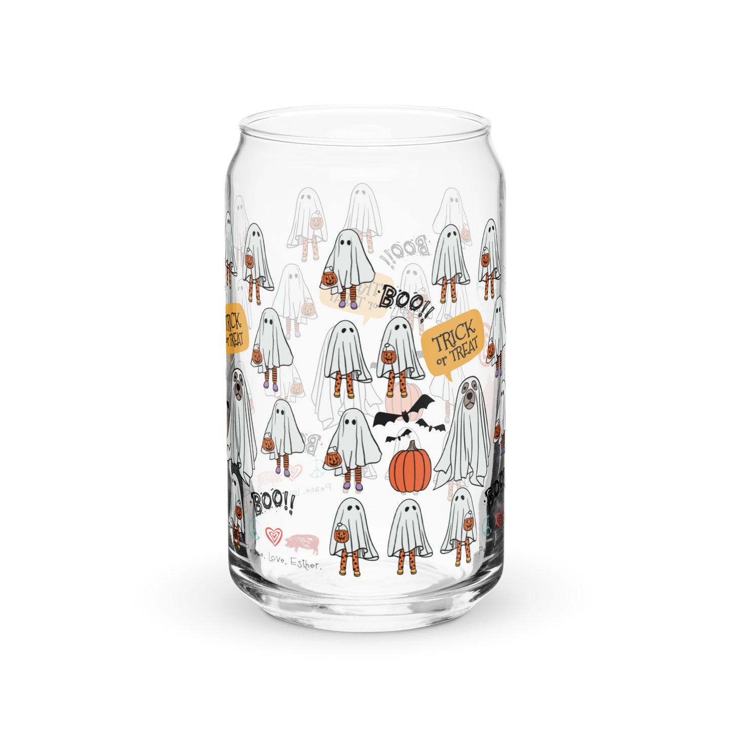 NEW- Trick or Treat Phil- Collectors Glass cup