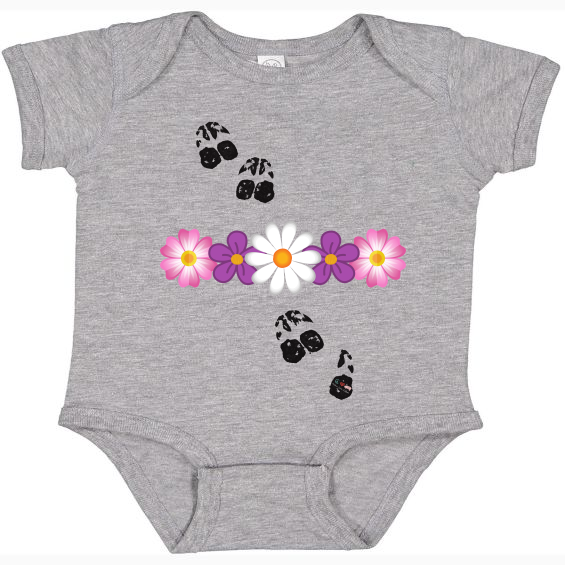 Walk With Esther -Infants Fine Jersey Baby Bodysuit