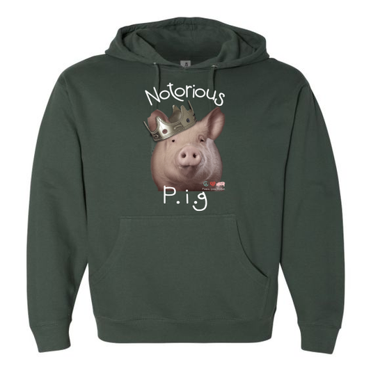 NEW- Notorious PIG -UNISEX-Premium Midweight Hoodie Sweatshirt - SS4500
