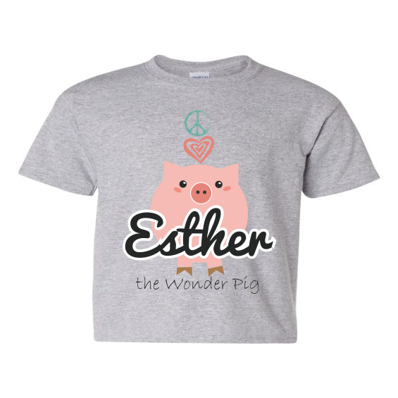 Peace. Love. Esther - Youth T-Shirt 5000B