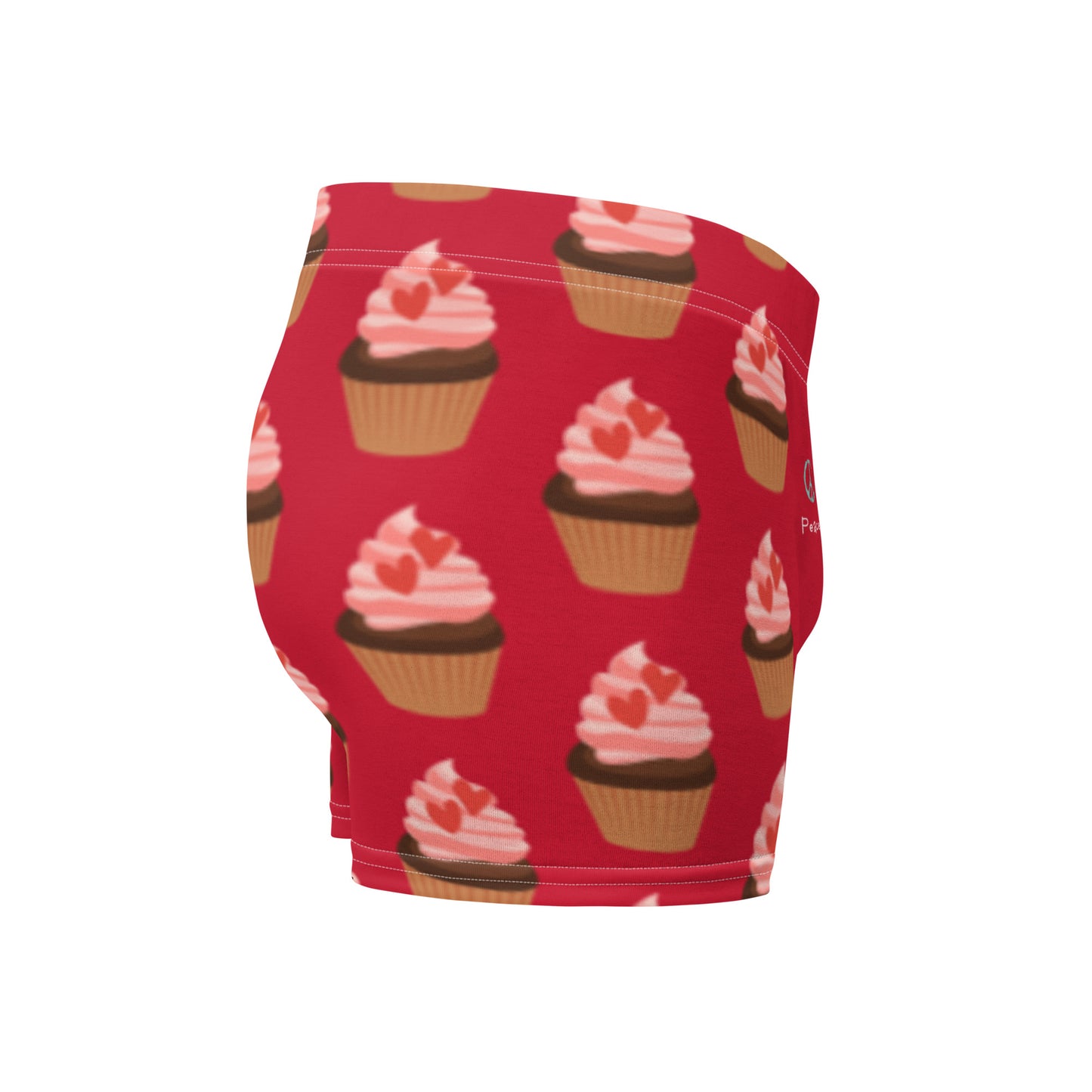 NEW-Cupcake - Boxer Briefs - Unisex- Red