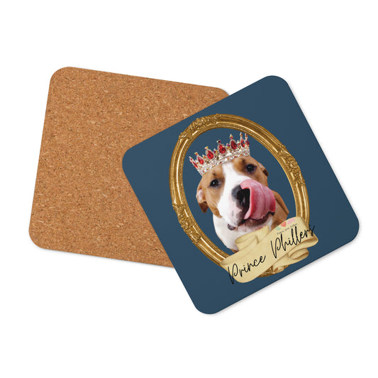 NEW-Prince Phillers -Cork-back coaster