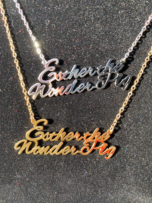 Esther Necklace & Bracelet/Silver or Gold Plated