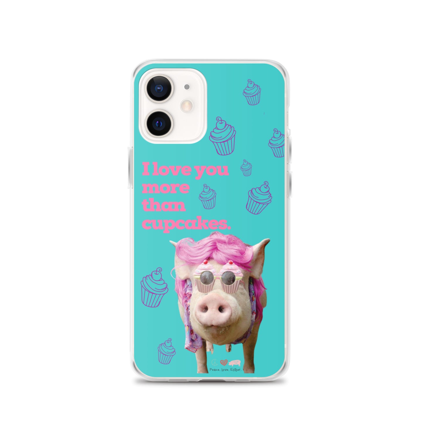 NEW-I Love you more than Cupcakes- iPhone Case