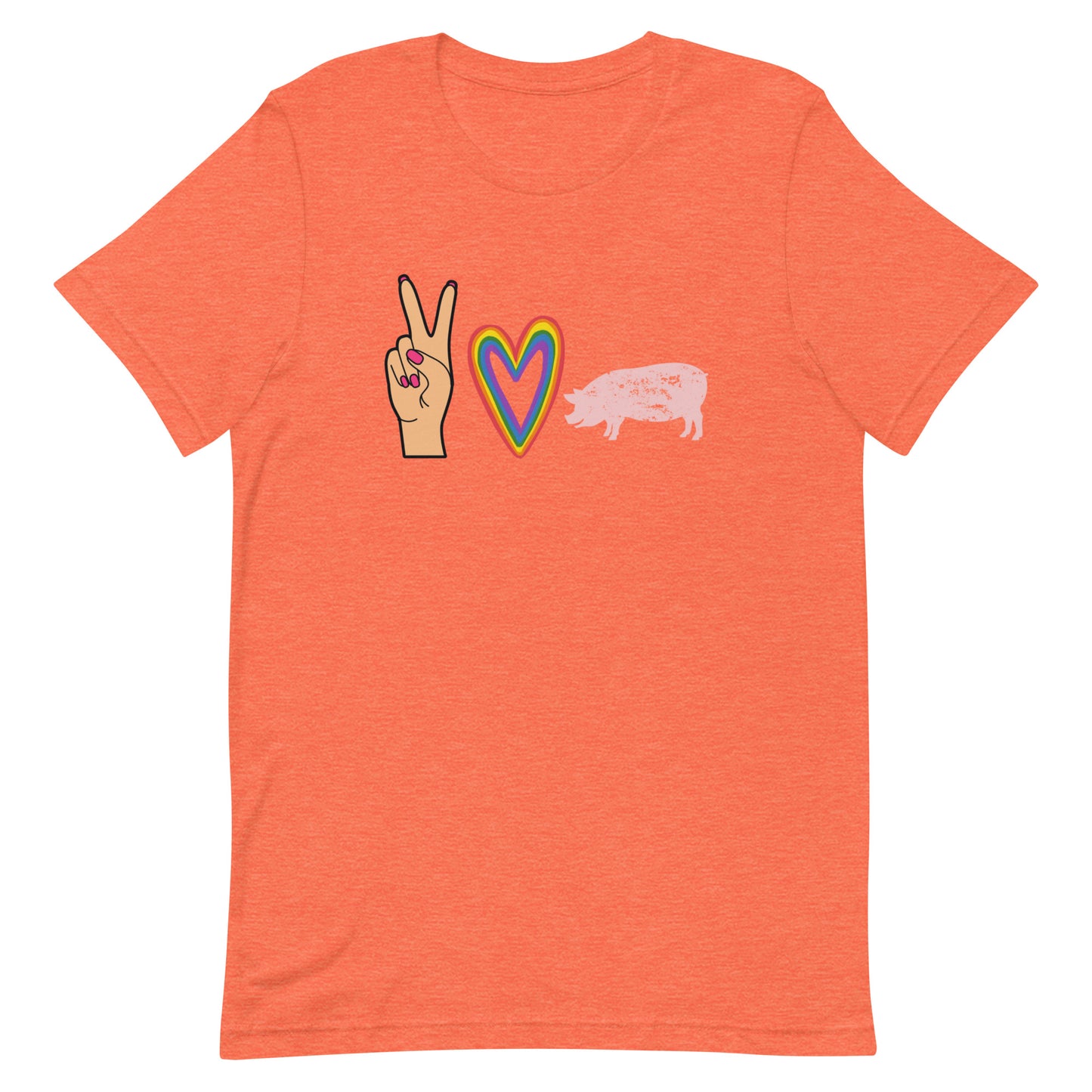 Peace LOVE Esther - Pride- Unisex t-shirt