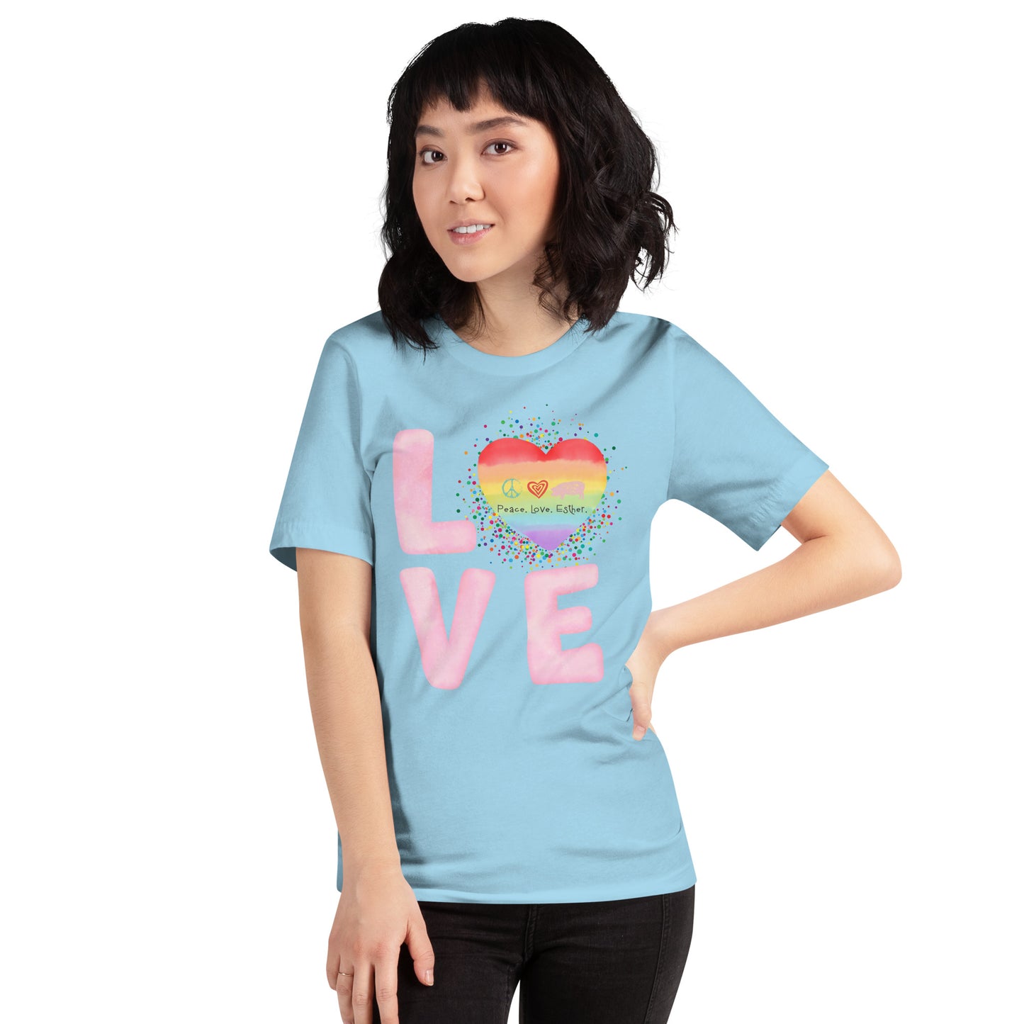 NEW -Love-Unisex t-shirt- Pride /2023